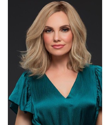 14" Blonde Echthaar Lace Front Perücke Mit Dunkleren Ansätzen 14" Blonde Echthaar Lace Front Perücke Mit Dunkleren Ansätzen