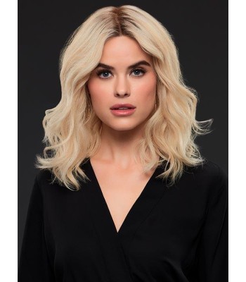 Mittellange Blonde Gewellte Echthaarperücken Mittellange Blonde Gewellte Echthaarperücken