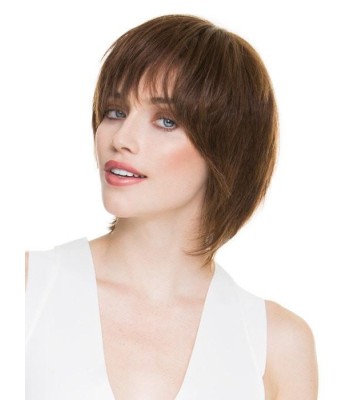 Gestylte Gerade Vollpony-Echthaar-Kurzperücken Gestylte Gerade Vollpony-Echthaar-Kurzperücken