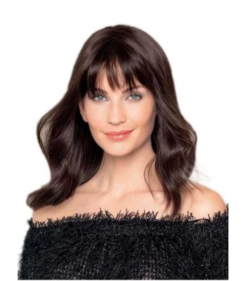 Natürliche Schwarze Gerade Geschichtete Echthaarperücken