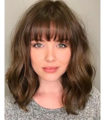 Die Trendigsten Und Schmeichelhaftesten Echthaarperücken Für Rundes Gesicht