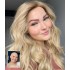Dimensionale Blonde Remy Menschliche Haar Spitze Front Perücken