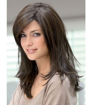 Ausgezeichnete Echthaar-Mittelteil-Vollspitze-Perücken