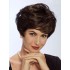 Glatte Braune Modische Kurze Klassische Perücken
