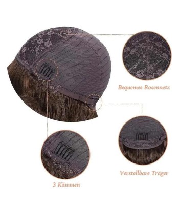 Modische Graue Echthaarperücken Für Ältere Damen