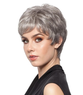 Einfacher Shake-Boycut Mit Synthetischen Perücken Im Femininen Twist-Stil Einfacher Shake-Boycut Mit Synthetischen Perücken Im Femininen Twist-Stil