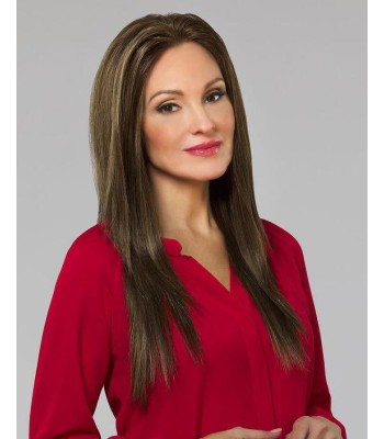 26" Extra Lange Synthetische Perücken Mit Spitzenfront