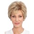 Kurz Geschnittene Blonde Geschichtete Synthetische Perücken