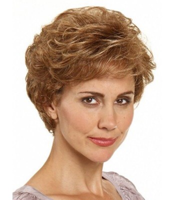 Blonde Synthetische Perücken Mit Gewelltem Rücken Blonde Synthetische Perücken Mit Gewelltem Rücken