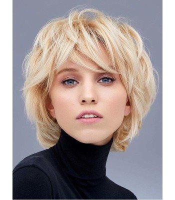 Kurze Blonde Süße Synthetische Perücken Für Modische Damen Kurze Blonde Süße Synthetische Perücken Für Modische Damen