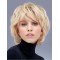 Kurze Blonde Süße Synthetische Perücken Für Modische Damen