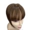 3D Air Bangs Frauen Mini Short Straight Hair Bangs Toupee Cover Grey Hair