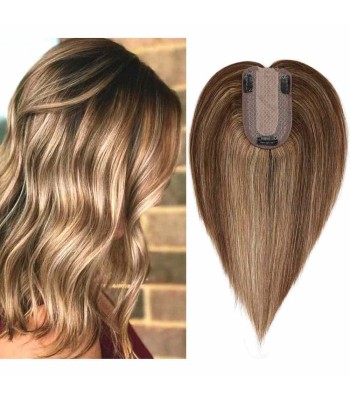 100% Echthaar-Clip-In-On-Haar-Topper Mit Pony 100% Echthaar-Clip-In-On-Haar-Topper Mit Pony