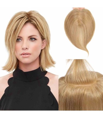 Biologische Kopfhaut-Haaraufsätze für Frauen, Echtes Echthaar Biologische Kopfhaut-Haaraufsätze für Frauen, Echtes Echthaar