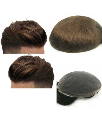 Europäische Echthaarteile Für Männer Mit 10"*8" Superdünnem Toupet Europäische Echthaarteile Für Männer Mit 10"*8" Superdünnem Toupet