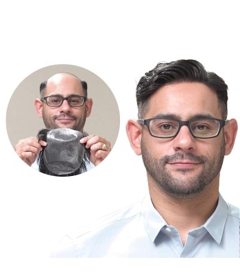 0.08 Mm Ersatz Für Natürliche Hauthaarteile Für Männer 0.08 Mm Ersatz Für Natürliche Hauthaarteile Für Männer