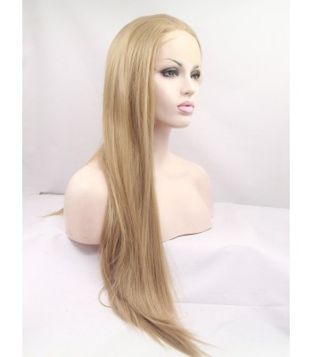 Blond Spitzefront Gerade Perücken Blond Spitzefront Gerade Perücken