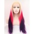 Gerade Ombre Spitzefront Perücken