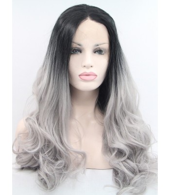 Wellig Ombre Spitzefront Perücken Wellig Ombre Spitzefront Perücken