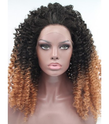 Lang Lockig Ombre Spitzefront Perücken Lang Lockig Ombre Spitzefront Perücken