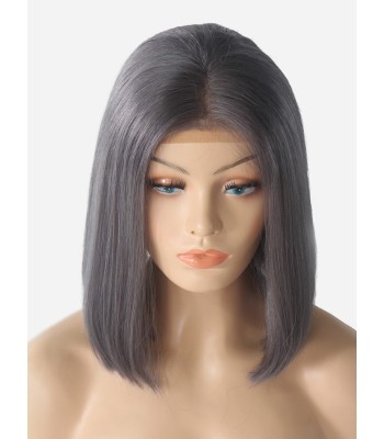 Dichte 13 * 6 Inch gebleichte Knoten Leimlose Bob Perücken mit Babyhaar Dichte 13 * 6 Inch gebleichte Knoten Leimlose Bob Perücken mit Babyhaar