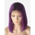 T1B/lila Ombre tiefer Teil Bob Spitzenfront Perücke 13*6 Inch