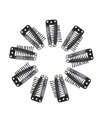 Diy Haarverlängerung 10 Pc 10-Zähne Snap-Comb Wig Clips