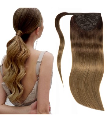 Wrap-Around-Pferdeschwanz-Haarverlängerungen aus Remy-Echthaar mit Magic Paste Wrap-Around-Pferdeschwanz-Haarverlängerungen aus Remy-Echthaar mit Magic Paste