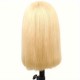 #613 Glattes Haar Blonde 13 x 4 Lace Front Perücke Echthaar #613 Glattes Haar Blonde 13 x 4 Lace Front Perücke Echthaar